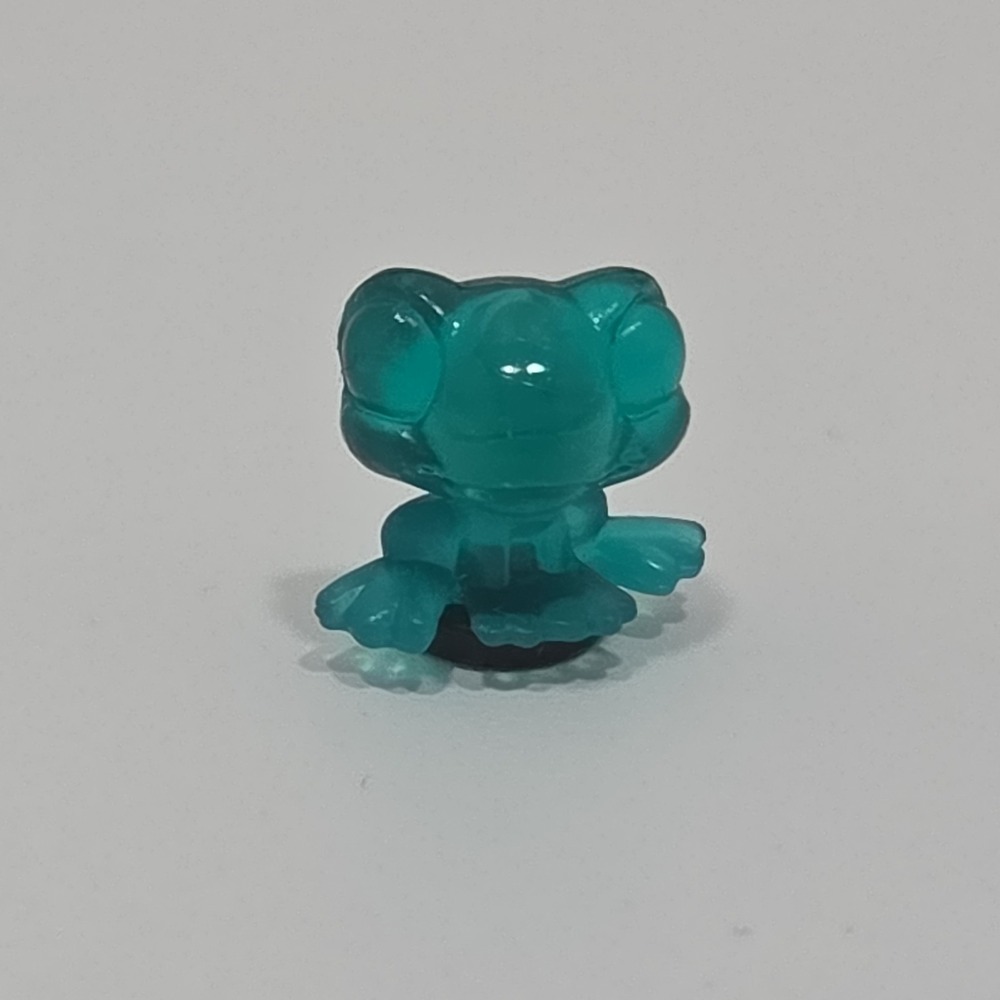Littlest Pet Shop LPS #T?? Teeniest Tiniest Teensies Translucent Green Frog